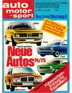 1974 AUTO MOTOR UND SPORT 13 DUITS, Nieuw, Author
