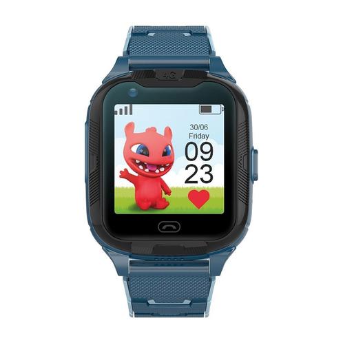 Maxlife Blauw GPS Wifi 4G Kinder Smartwatch MXKW-350-Blue, Kinderen en Baby's, Kraamcadeaus en Geboorteborden, Nieuw, Verzenden
