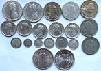 Wereld. Collection of silver coins incl. restrikes (Zonder