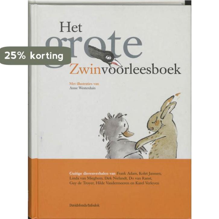 Het grote Zwinvoorleesboek 9789059081130, Boeken, Kinderboeken | Kleuters, Gelezen, Verzenden
