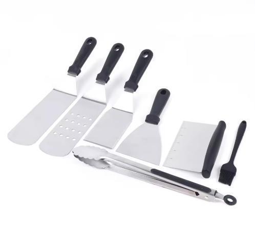 10-delige RVS BBQ Set – Inclusief Draagtas voor Outdoor Gril, Tuin en Terras, Barbecue-accessoires, Nieuw, Verzenden
