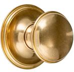 Voordeurknop Paddenstoel 60mm messing antiek, Verzenden, Nieuw