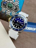 Bobroff - Tabarca Automatic Left crown Date Blue - Zonder, Nieuw