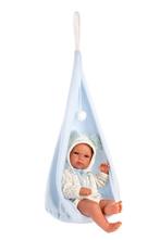 Llorens Pop  Bimbo Rn  35 Cm Columpio Nido Azul 35 Cm, Kinderen en Baby's, Speelgoed | Poppen, Ophalen of Verzenden, Nieuw, Overige typen