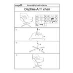 Daphne Sand-31150, Huis en Inrichting, Fauteuils, Ophalen of Verzenden, Nieuw