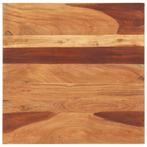 vidaXL Tafelblad 15-16 mm 60x60 cm massief acaciahout, Huis en Inrichting, Tafels | Eettafels, Verzenden, Nieuw