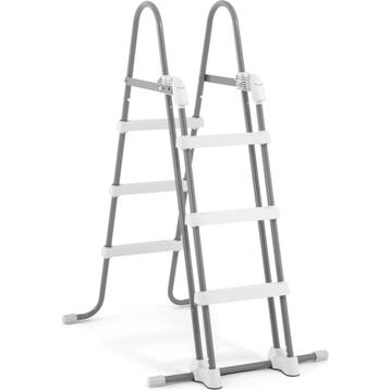 Intex Zwembadladder - Zilver/Wit - 107 cm - beschikbaar voor biedingen