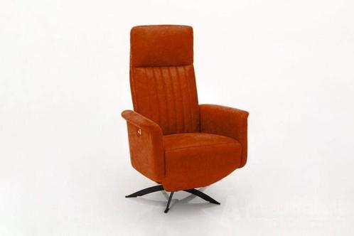 Relaxfauteuil Hessum - relaxfauteuils - Oranje, Huis en Inrichting, Stoelen, Nieuw, Stof