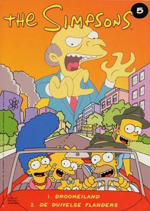 Simpsons 05. het droomeiland / de duivelse flanders, Boeken, Stripboeken, Gelezen, Verzenden