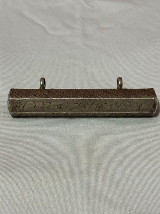 Zegelamulet - Zilver - 1800-1850 - zilveren amulet, Antiek en Kunst, Kunst | Niet-Westerse kunst