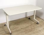 Steelcase FlipTop Twin verrijdbare klaptafel, 140x70cm, wit, Ophalen of Verzenden, Nieuw in verpakking