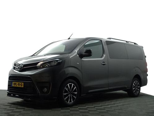 Toyota ProAce 2.0 D-4D 177pk Sportline Aut-, Auto's, Toyota, Dealer onderhouden, Lease, Zwart, Automaat, Overige carrosserieën