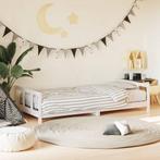 vidaXL Kinderbedframe 90x190 cm massief grenenhout wit, Kinderen en Baby's, Kinderkamer | Bedden, Verzenden, Nieuw