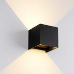 Qube DAG NACHT SENSOR Wandlamp LED 6Watt ZWART 230, Tuin en Terras, Buitenverlichting, Ophalen of Verzenden, Nieuw