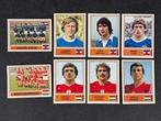 1980 Panini #213, 215/218, 220/222 Europa 80 - Jugoslavia &, Verzamelen, Nieuw