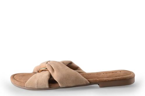 Lazamani Slippers in maat 40 Beige | 10% extra korting, Kleding | Dames, Schoenen, Beige, Zo goed als nieuw, Slippers, Verzenden