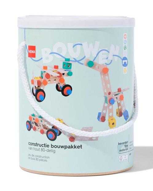 HEMA Bouwpakket houten constructie, Kinderen en Baby's, Speelgoed | Educatief en Creatief, Nieuw, Verzenden