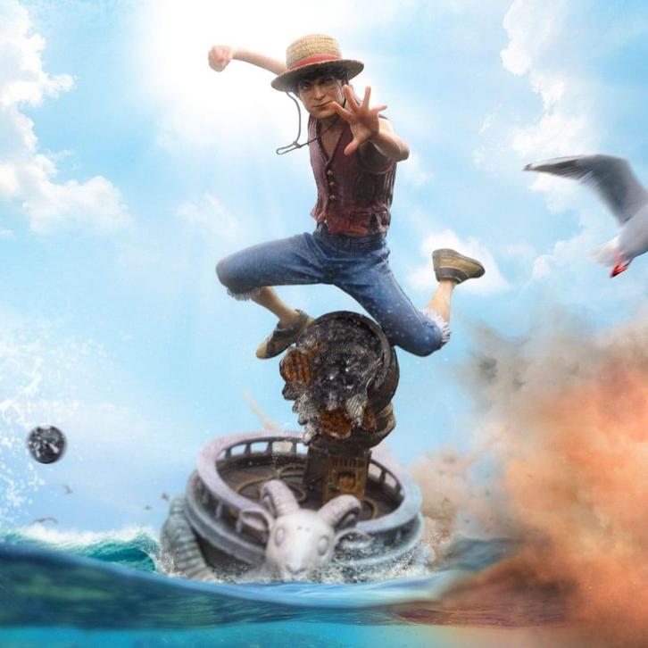 One Piece Art Scale Statue 1/10 Luffy 23 cm, Verzamelen, Film en Tv, Nieuw, Ophalen of Verzenden