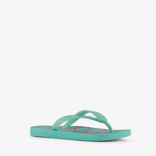 Copacabana kinder teenslippers met bloemenprint maat 34/35, Kleding | Dames, Schoenen, Nieuw, Verzenden