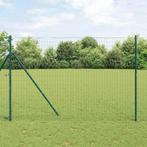 vidaXL Euro Omheining met 7 Palen 1,6 x 10 m van, Verzenden, Nieuw, IJzer