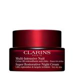 Clarins Super Restorative Night Cream Dry Skin 50 ml, Verzenden, Nieuw