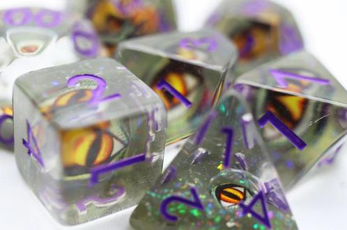 RPG Dice Set - Venom Dragon Eye | Foam Brain Games -, Hobby en Vrije tijd, Gezelschapsspellen | Bordspellen, Nieuw, Verzenden