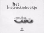 1998 Renault Clio instructieboekje Nederlands, Auto diversen, Handleidingen en Instructieboekjes, Verzenden