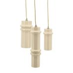 *WOONWINKEL* By-Boo Cylin Cluster 3 Hanglamp 3L Scandinavisc, Huis en Inrichting, Lampen | Hanglampen, Verzenden, Nieuw