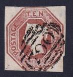 Groot-Brittannië 1848 - 10 d. bruin - Queen Victoria (in, Gestempeld