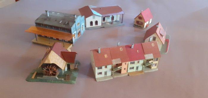 Faller H0 - Modeltrein (9) - Set van 9 gemonteerde, Hobby en Vrije tijd, Modeltreinen | H0