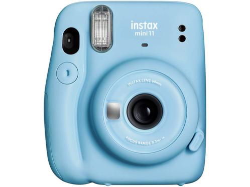 Fujifilm Instax Mini 11 Instant Camera - Licht Blauw (Sky Bl, Audio, Tv en Foto, Fotografie | Lenzen en Objectieven, Zo goed als nieuw