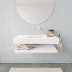 Badkamermeubel AQS Ibiza 100 cm met Planchet Solid Surface, Huis en Inrichting, Nieuw, Overige typen, Ophalen of Verzenden