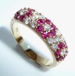 Ring - 18 karaat Geel goud - 1.08ct. tw. Diamant, Sieraden, Tassen en Uiterlijk, Ringen, Nieuw