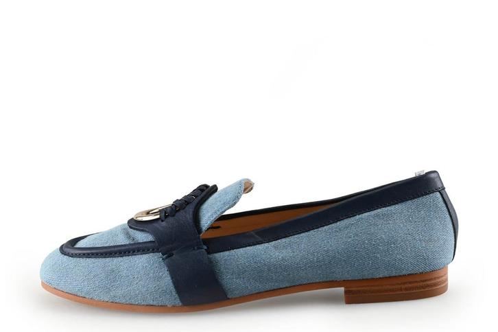 Manfield loafers in maat 37 Blauw | 15% korting, Kleding | Dames, Schoenen, Blauw, Gedragen, Overige typen, Verzenden