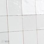 Handvorm tegels met schakering 10x10 Zellige wit, Doe-het-zelf en Verbouw, Verzenden, Nieuw