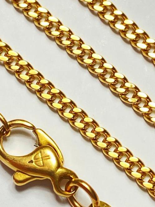 Zonder Minimumprijs - Halsketting - 18 karaat Geel goud, Sieraden, Tassen en Uiterlijk, Kettingen
