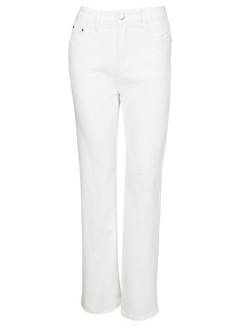 Jeans Novo Straight Wit M (38), dames spijkerbroek, Kleding | Dames, Spijkerbroeken en Jeans, Verzenden