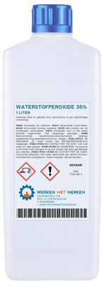 Wmm Chemie Waterstofperoxide 35 1 liter, Doe-het-zelf en Verbouw, Overige Doe-het-zelf en Verbouw, Nieuw, Verzenden