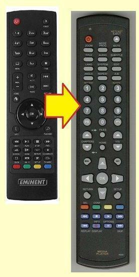 Eminent EM7180 afstandsbediening, Audio, Tv en Foto, Afstandsbedieningen, Verzenden