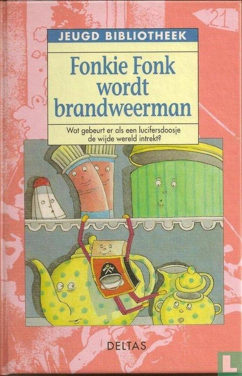 Jeugd bibliotheek 1. Fonkie Fonk wordt brandweerman, Boeken, Overige Boeken, Gelezen, Verzenden