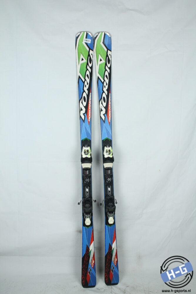 Refurbished - Ski - Nordica Doberman spitfire - 176, Sport en Fitness, Skiën en Langlaufen, Skiën, 160 tot 180 cm, Gebruikt, Nordica