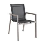 *WOONWINKEL* Brafab Delia Stapelstoel Khaki, Tuin en Terras, Verzenden, Nieuw