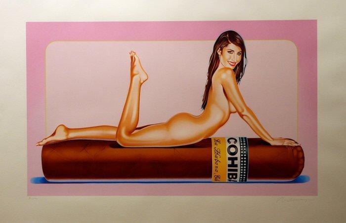 Mel Ramos (1935-2018) - Hav-A-Havana #9, Antiek en Kunst, Kunst | Designobjecten