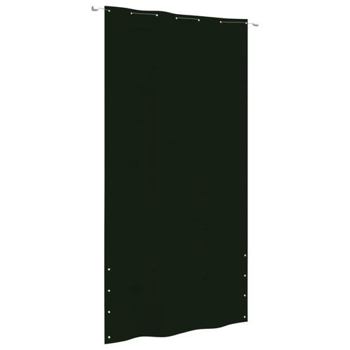 vidaXL Balkonscherm 140x240 cm oxford stof donkergroen, Tuin en Terras, Zonneschermen, Nieuw, Verzenden
