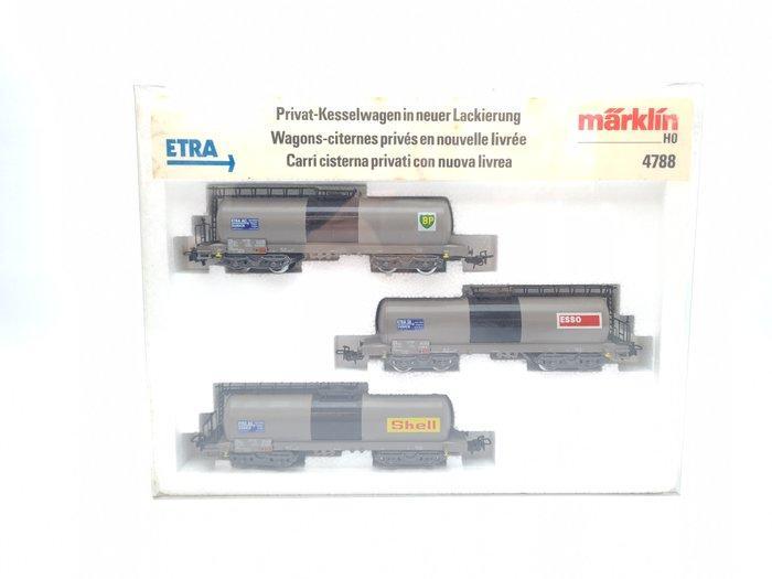 Märklin H0 - 4788 - Modeltrein goederenwagon (3) - 3, Hobby en Vrije tijd, Modeltreinen | H0