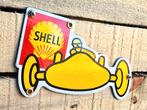 Shell formula 1 race driver emaille bord, Verzenden, Nieuw