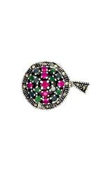 Zonder Minimumprijs - Hanger Zilver - 2.40ct. tw. Smaragd