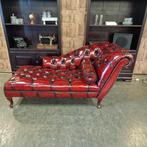 Origineel Chesterfield Daybed – Antiek Rood NIEUW, Huis en Inrichting, Ophalen of Verzenden, Nieuw, Leer, Chesterfield