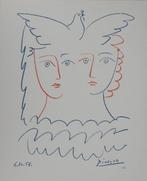 Pablo Picasso (1881-1973) - Couple à la colombe, Antiek en Kunst