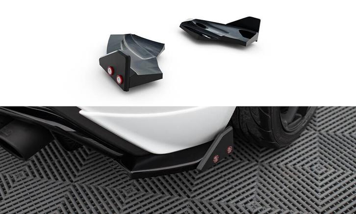 Achterzij Spoilers V.3 + Flaps Ford Fiesta ST MK7 Facelift, Auto-onderdelen, Carrosserie en Plaatwerk, Ophalen of Verzenden